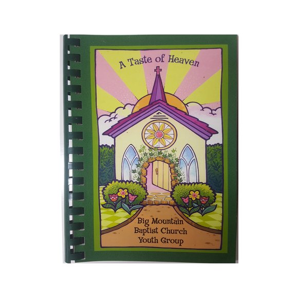 Big Mountain Baptist Church Youth Group A Taste of Heaven Cookbook 2012 Oliver S - Picture 1 of 1